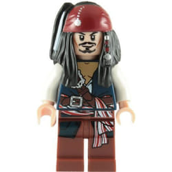 LEGO Pirates of The Caribbean: Captain Jack Sparrow Minifigure