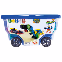 CLICS CB411, Stacking blocks, 4 yr(s), Plastic, 377 pc(s)