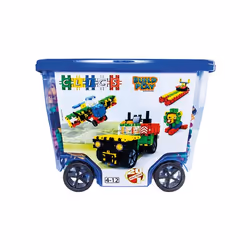 CLICS CB606, Stacking blocks, 4 yr(s), Plastic, 560 pc(s)