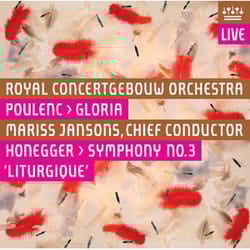Warner Music Royal Concertgebouw Orchestra - Francis Poulenc: Gloria, Arthur Honegger: Symphony 3 'Liturgique', CD Classic
