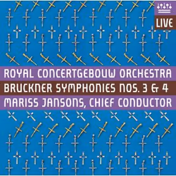 Warner Music Royal Concertgebouw Orchestra - Anton Bruckner: Symphonies 3 & 4, 2CD, Classic, CD, Royal Concertgebouw Orchestr ...