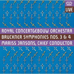 Warner Music Royal Concertgebouw Orchestra - Anton Bruckner: Symphonies 3 & 4, 2CD CD Classic