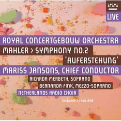 Warner Music Royal Concertgebouw Orchestra - Mahler: Symphony 2 (2SACD + DVD NTSC), 2CD + DVD DVD/CD Classic