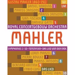 Warner Music Royal Concertgebouw Orchestra - Mahler: Symphonies, 11BluRay, Classic, Blu-ray, Royal Concertgebouw Orchestra, P ...