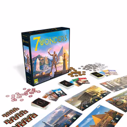 Asmodee 7 Wonders New Edition Board game Economic simulation