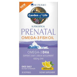 Garden of Life Minami Prenatal Omega-3 Fish Oil | Lemon Flavour | 60 Softgels
