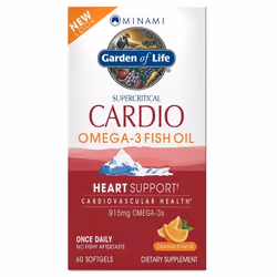 Garden of Life Minami Cardio Omega-3 Fish Oil - 60 softgels