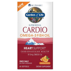 Garden of Life  Minami Cardio Omega-3 Fish Oil - 60 softgels