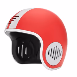 Chillafish Bobbi, Dual-sport helmet, Hard shell construction