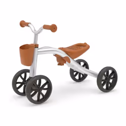 Chillafish Quadie Basket, 1 yr(s), 4 wheel(s), Steel, Black, Brown, Silver