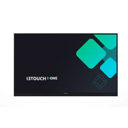 i3-Technologies i3TOUCH E-ONE interactive whiteboard 139.7 cm (55") 3840 x 2160 pixels Touchscreen Black