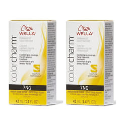 Wella Color Charm Haircolor 7NG Medium Beige Blonde - 7NG â pack of 2