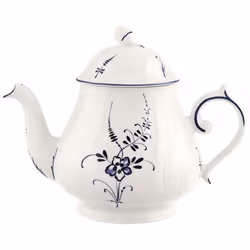 Villeroy & Boch 1023410460, 1.1 L, Porcelain, Blue, White, 692 g