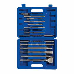 Silverline 196570 SDS Plus Masonry Drill and Steel - Set of 15