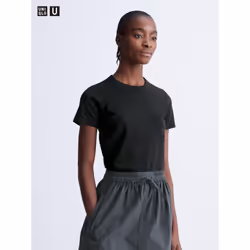 Uniqlo Japan Crew Neck T  shorT Sleeve - 09 BLACK/3XL