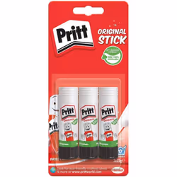 Pritt Glue Stick, Safe & Child-Friendly Craft Glue for Arts & Crafts Activities, Strong-Hold adhesive for School & Office Sup ...