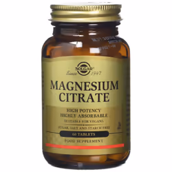 Solgar Magnesium Citrate Tablets - Pack of 60