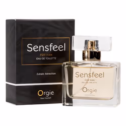 Orgie Sensfeel, Men, 50 ml, Non-refillable bottle, Citrus, Floral, Wood, Grapefruit, Geranium, Vetiver, Bottle