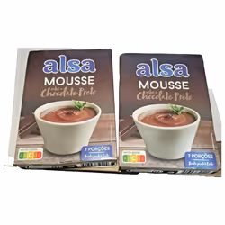 2 x Dark Chocolate Mousse Powder 125 g (2 x 4.41Oz) By Dr. Oetker