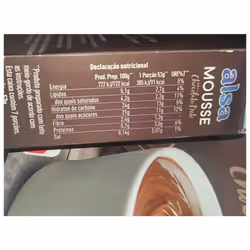 2 x Dark Chocolate Mousse Powder 125 g (2 x 4.41Oz) By Dr. Oetker
