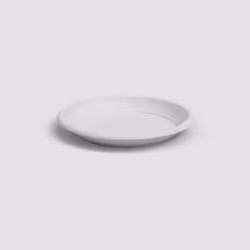 Artevasi Round Saucer, Saucer, White, 1.43 L, 260 mm, 33 mm