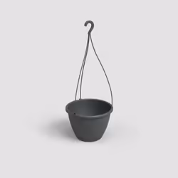 Artevasi Algarve Hanging Basket, Anthracite, 8 L, 310 mm, 205 mm, 5 pc(s)