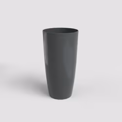 Artevasi Santorini Pot, Anthracite, 17.5 L, 290 mm, 400 mm, 4 pc(s)