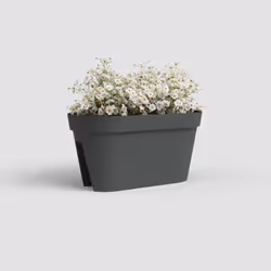 Artevasi Capri Balcony Plant Box Anthracite 6 pc(s)
