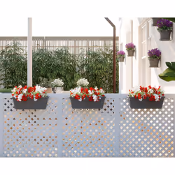 Artevasi Venezia Water Reserve Plant Box Kit White 6 pc(s)