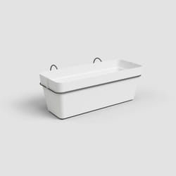 Artevasi Capri Plant Box Water Reserve Kit White 6 pc(s)