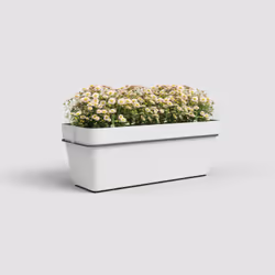 Artevasi Capri Plant Box Water Reserve Kit White 6 pc(s)