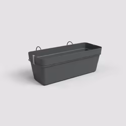 Artevasi Capri Plant Box Water Reserve Kit, Anthracite, 12.5 L, 285 mm, 502 mm, 200 mm, 6 pc(s)