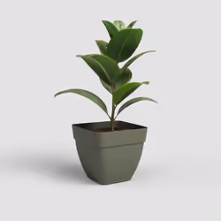 Artevasi Capri Campana Square Pot Green 2 pc(s)