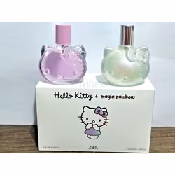 Zara HELLO KITTY & Magic Rainbow Perfume  2x 1.69oz 2x 50 ml Spray New