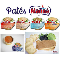Cans Sardine Spread Manna Portuguese 24 x 22g Portugal Fish Pate 528g