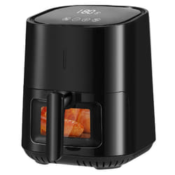 SILVER Praga IP390ATL Single 4 L Stand-alone 1400 W Hot air fryer Black