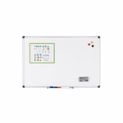 Bi-Office MA2107170 whiteboard 2400 x 1200 mm Steel Magnetic - Additional view 4