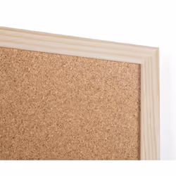 Bi-Office MC040012010 sign holder/information stand Cork, Wood Brown, Pine