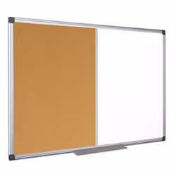 Combination Board of Cork with Whiteboard.