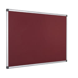 Bi-Office FA2133170 insert notice board Indoor Burgundy Aluminium