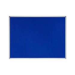 Bi-Office Earth Fixed bulletin board Blue Felt