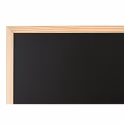 Bi-Office PM0101010 chalk board Black, Wood Wood