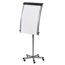 Bi-Office Roll Up Mobile Easel Silver