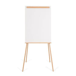 Bi-Office Archyi Angolo quadpod Magnetic Easel 885x1850mm white - EA57