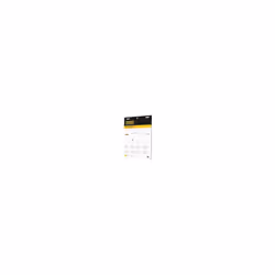 Bi-Office Tabletop Self Stick Flipchart Pad, 20 Sheets - 70 gr/mÂ² paper, 58,5 x 50 cm