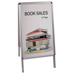 Bi-Office Poster Frame Silver Aluminium