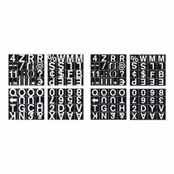 Bi-Office CAR0702, Accessory set, Black, 144 pc(s)