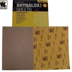 Rhynalox Plusline Sanding Sheets 230 x 280mm Grit:P240 Quantity: 50 Sheets