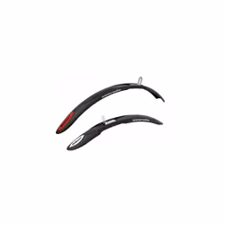 Polisport Colorado Mudguards - 24 / 26 Inch, Black