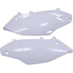 13 KAWASAKI KX250F: Polisport Side Panels WHITE